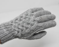 Celtic Knot Alpaca Gloves
