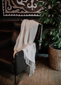 Signature Alpaca Throw