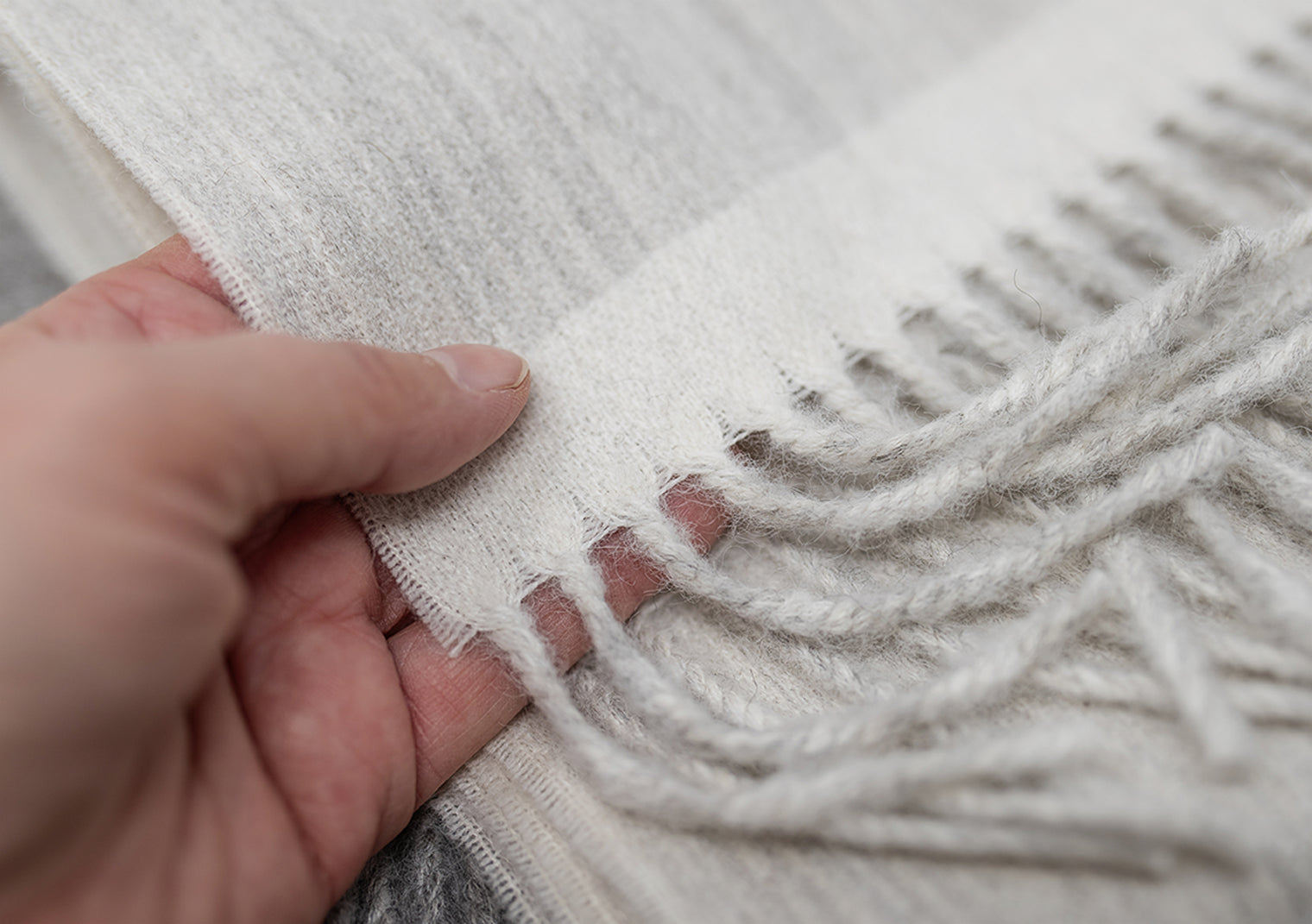 Eco Double Faced Alpaca Scarf