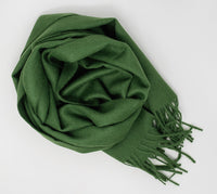 Solid Weave Brushed Scarf