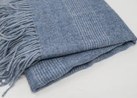 Striped Alpaca Throw