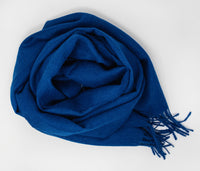 Solid Weave Brushed Scarf