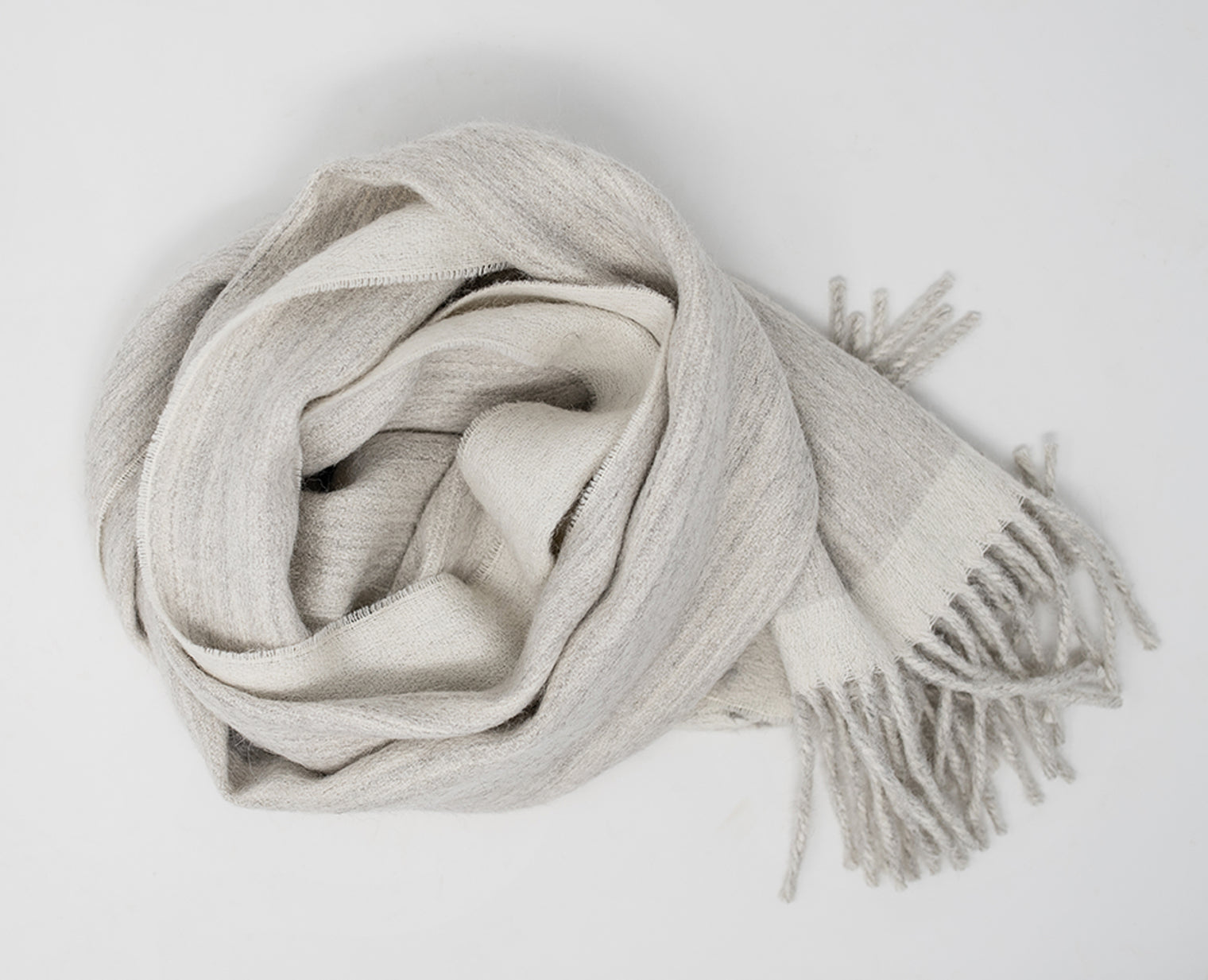 Eco Double Faced Alpaca Scarf