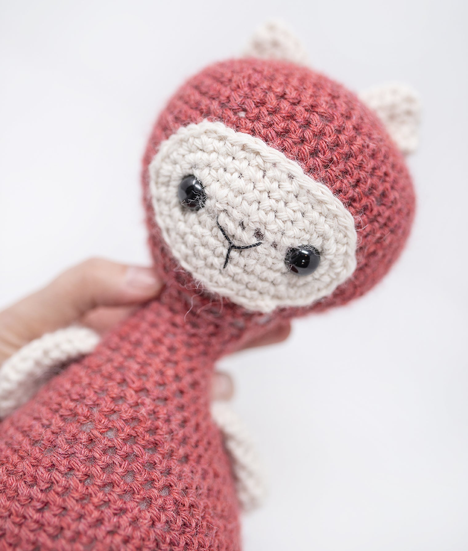 Crocheted Alpaca Figurine Fiberfill