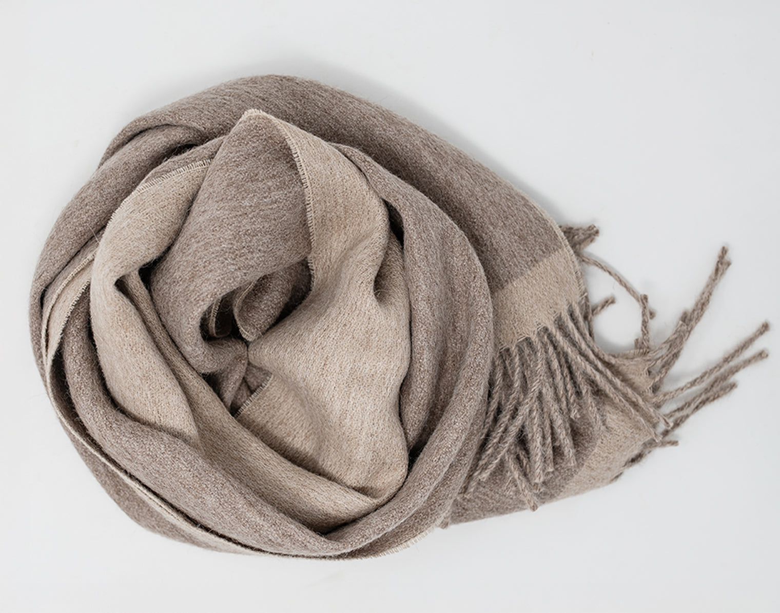 Eco Double Faced Alpaca Scarf