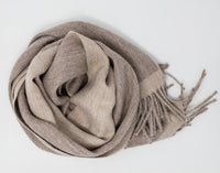 Eco Double Faced Alpaca Scarf
