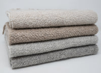 Undyed Alpaca Boucle Scarf