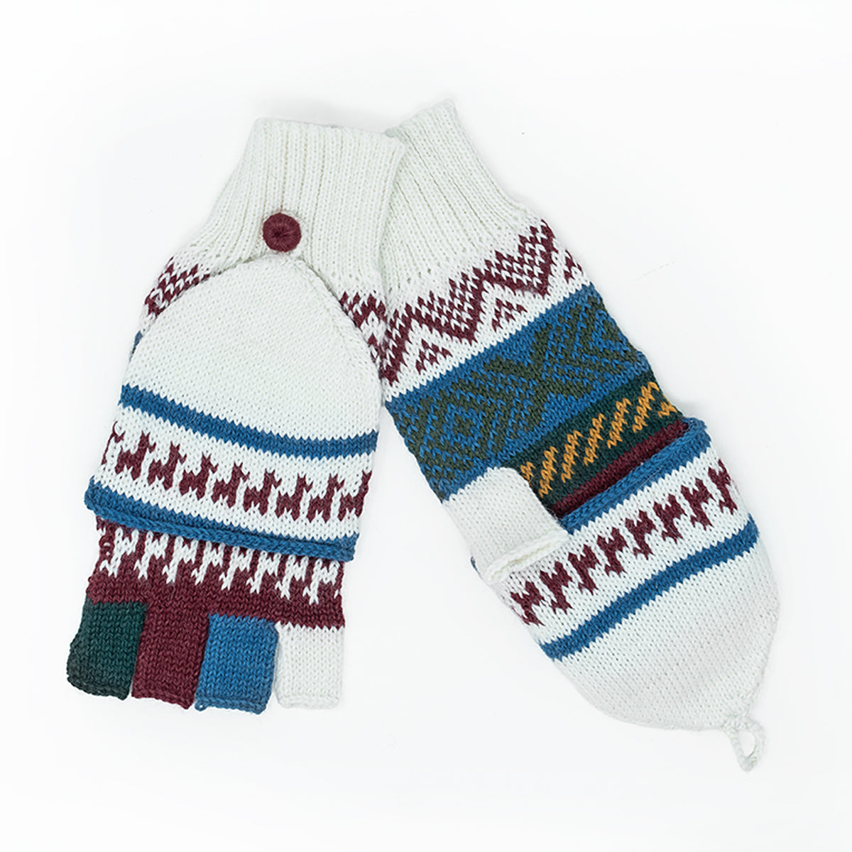 Alpaca Fingerless Mittens