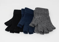 Knitted Alpaca Fingerless Gloves