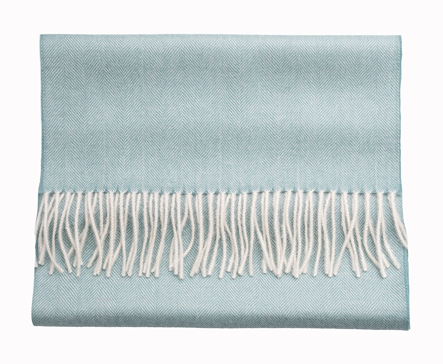 Premium Baby Alpaca Herringbone Scarf