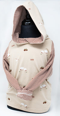 Raglan Hoodie Farm Motif (Exclusive to KPFarm) (Copy)