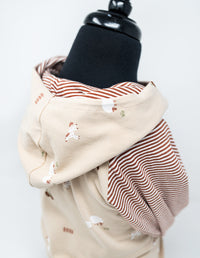 Raglan Hoodie Farm Motif (Exclusive to KPFarm) (Copy)