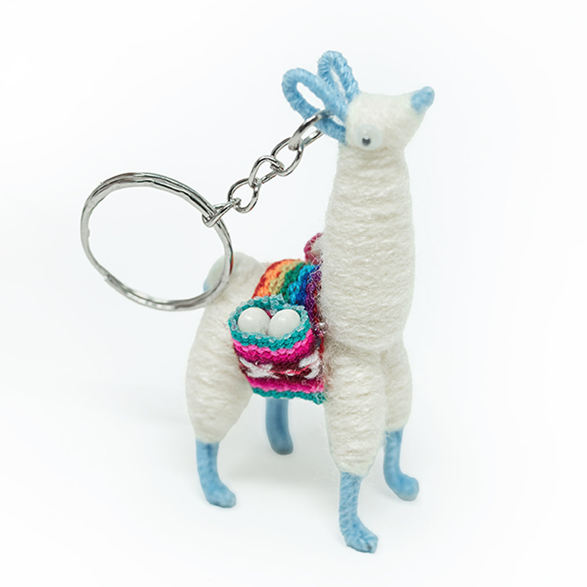 Handmade Llama Keychain