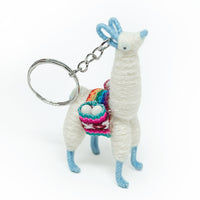 Handmade Llama Keychain