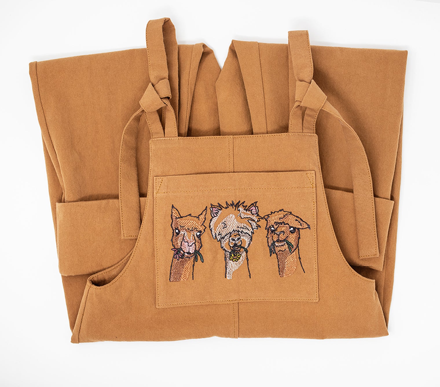 Dungarees w/Alpaca Motif (Exclusive to KPFarm)