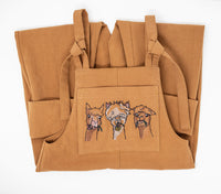 Dungarees w/Alpaca Motif (Exclusive to KPFarm)