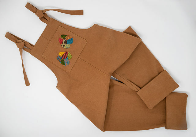 Dungarees w/Hoofprint Motif (Exclusive to KPFarm)