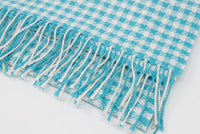 Pied De Poule Alpaca Scarf (100% Baby Alpaca)