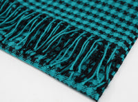 Pied De Poule Alpaca Scarf (100% Baby Alpaca)