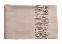 Solid Twill Alpaca Scarf