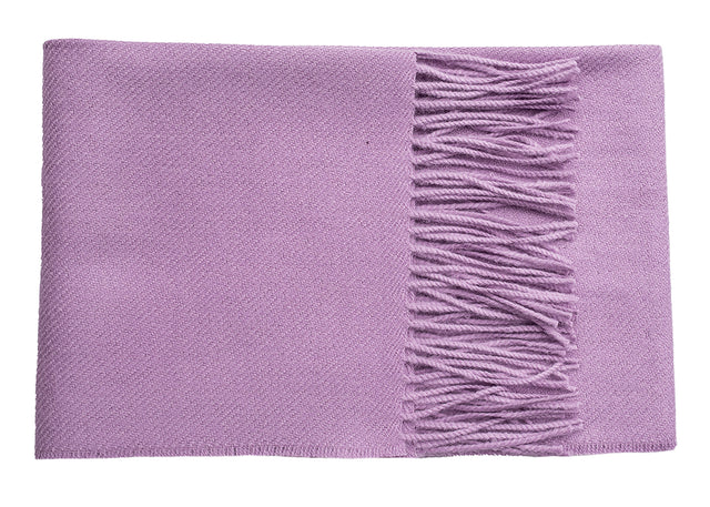 Solid Twill Alpaca Scarf