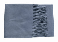 Solid Twill Alpaca Scarf
