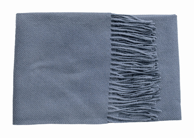 Solid Twill Alpaca Scarf