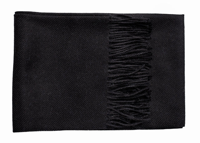 Solid Twill Alpaca Scarf