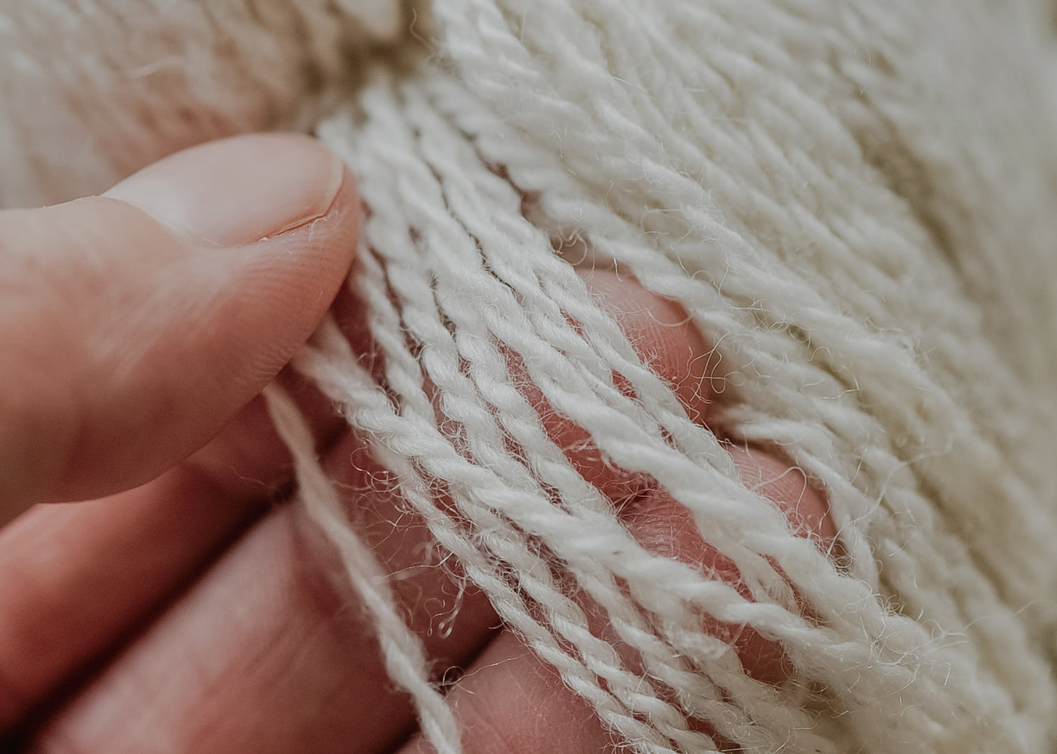2-Ply Alpaca Sport Blend (Cream, Grades 1/2)