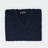 Men's Braid Alpaca Sweater