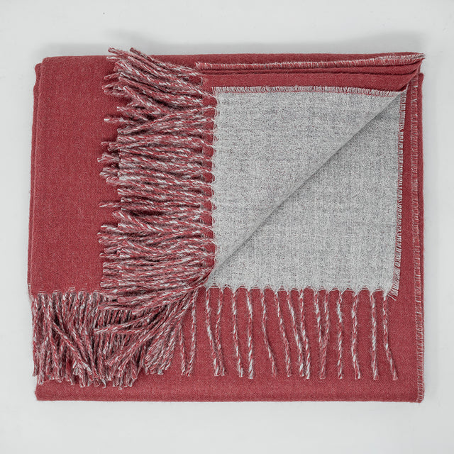 Double Face Alpaca Throw