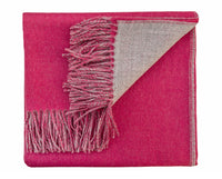 Double Face Alpaca Throw