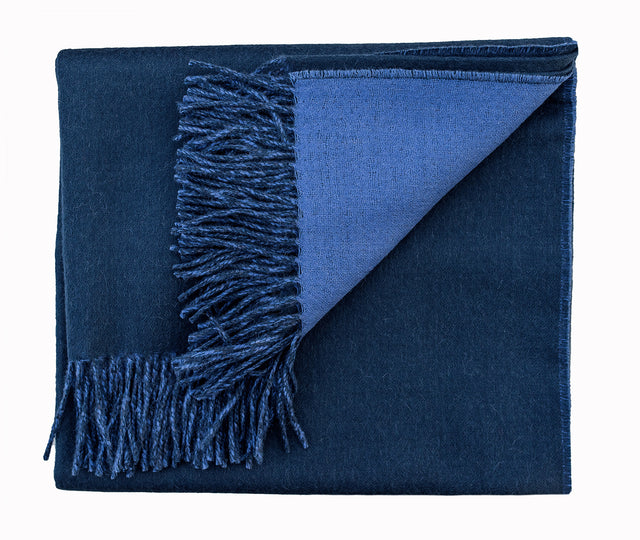 Double Face Alpaca Throw