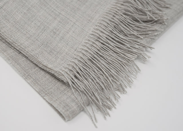 Undyed Classic Alpaca Shawl