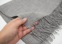 Undyed Classic Alpaca Shawl