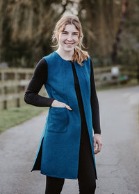 Women's Reversible Ava Alpaca Vest
