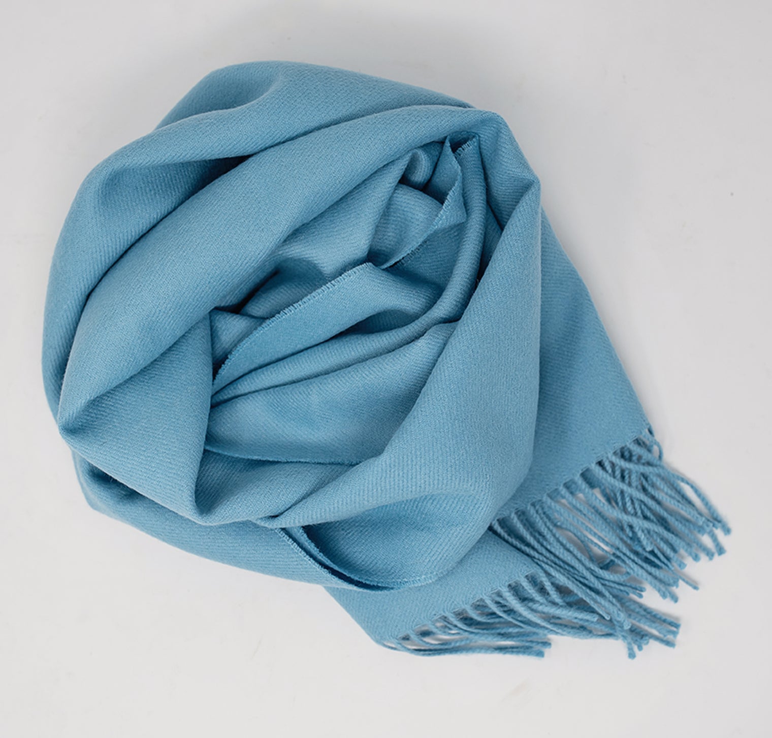 Solid Weave Brushed Scarf