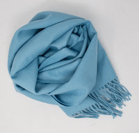 Solid Weave Brushed Scarf