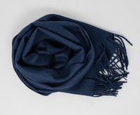 Solid Weave Brushed Scarf