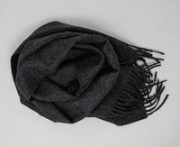 Solid Weave Brushed Scarf