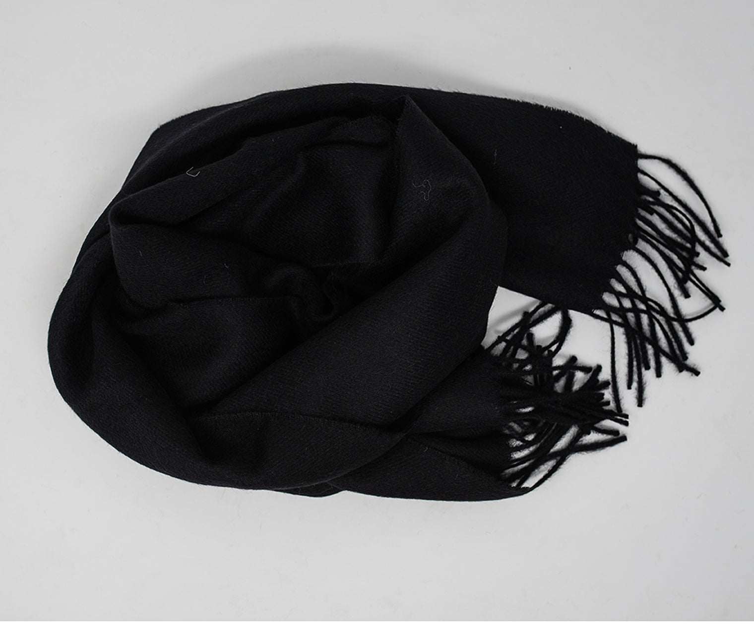 Solid Weave Brushed Scarf