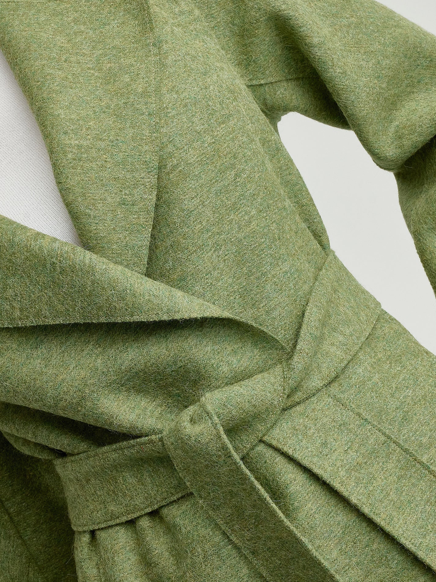 Yrene Felted Alpaca Wrap Coat