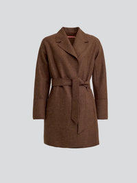 Yrene Felted Alpaca Wrap Coat