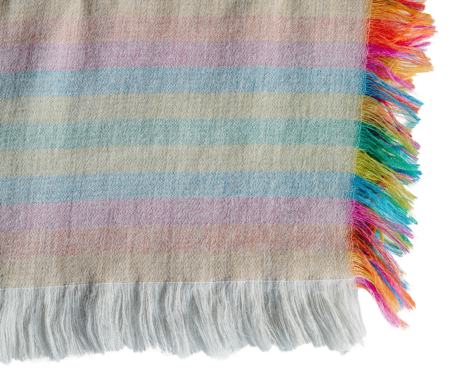 Baby Alpaca and Silk Shawl