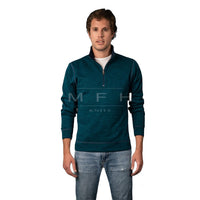 Men's 1/4 Zip Mock Sweater