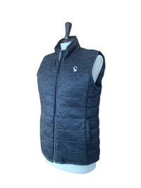 Women's Charcoal Quilted Cloud Vest