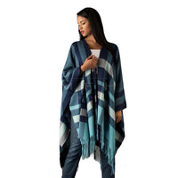 Winter Nights Brushed Ruana