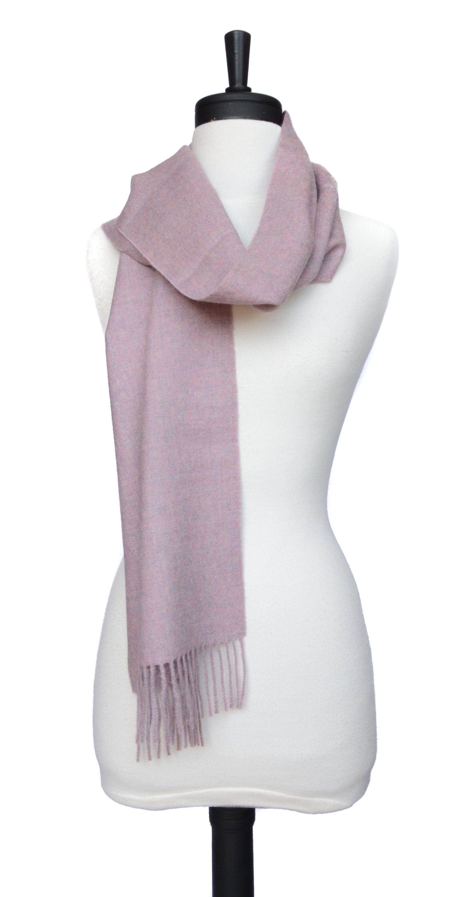 Solid Weave Brushed Scarf
