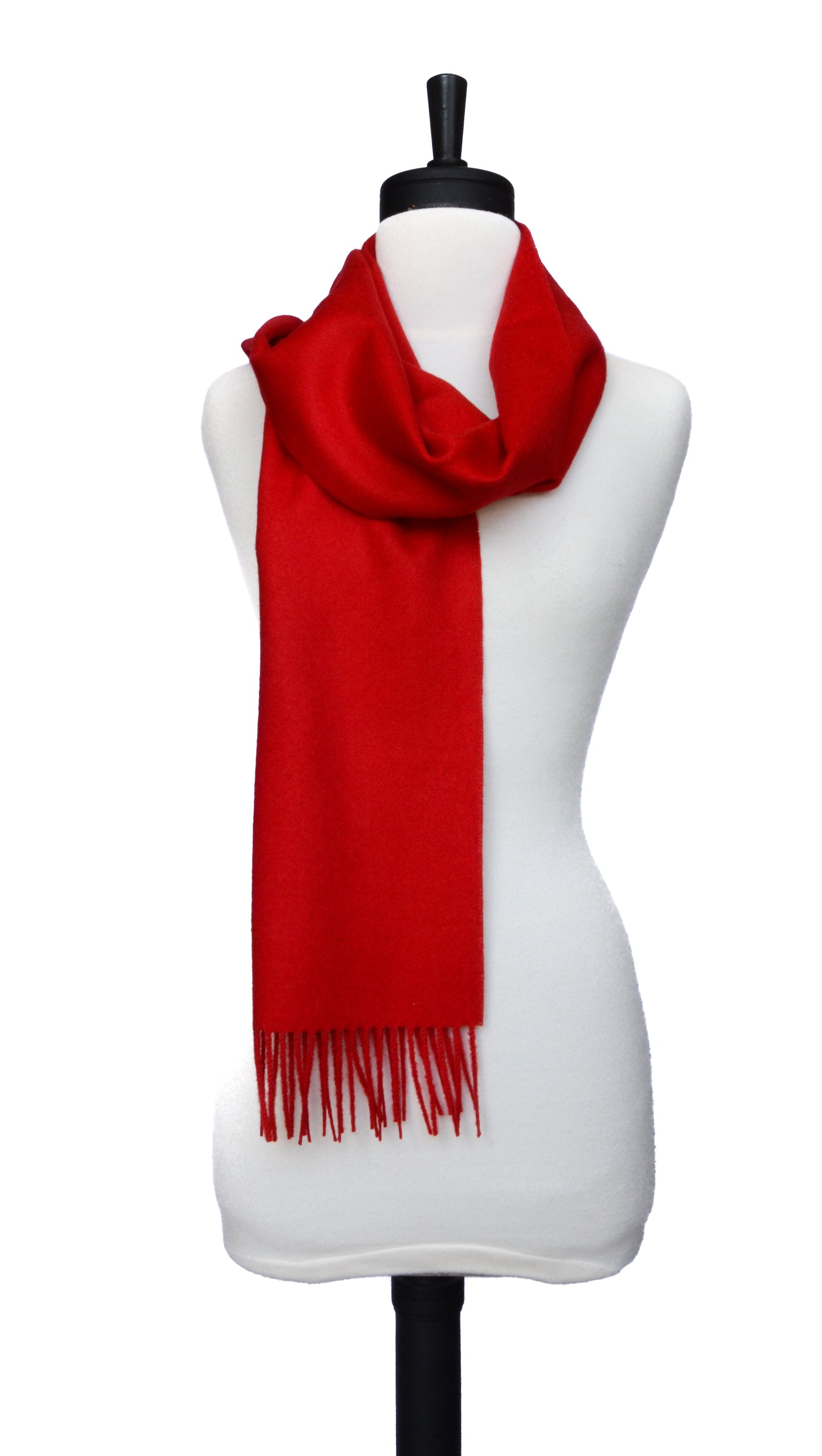 Solid Weave Brushed Scarf