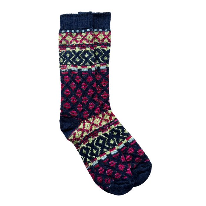 Jacquard Alpaca Socks